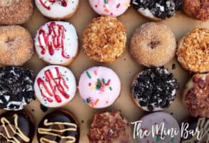 Mini Donuts at The Mini Bar in Jacksonville Beach, Florida