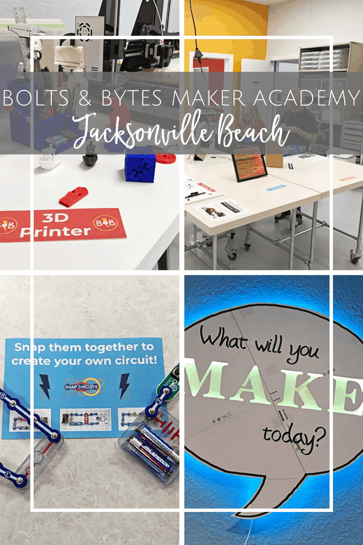 Bolts & Bytes STEM Maker Academy for kids in Jacksonville Beach, Florida