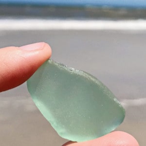 Green Sea Glass found in Florida