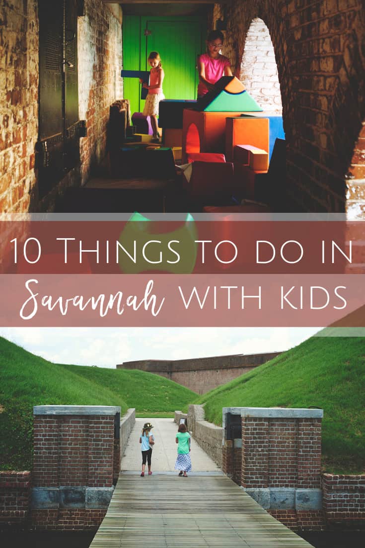 10 things to do in Savannah with Kids