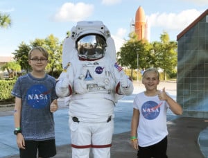 Kids who love space will love a trip to NASA, the Kennedy Space Center has something for everyone!