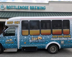 Jacksonville Brew Bus - Great holiday gift idea from Jacksonville, Florida.