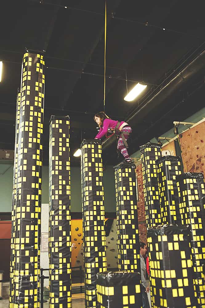 Chattanooga Tennessee with Kids - High Point Climbing Gym