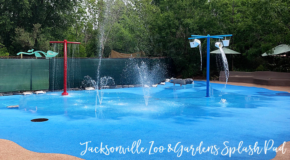 Jacksonville Zoo and Gardens Splash Pad & Spray Ground - Free with Zoo Admission in Jacksonville, Florida.
