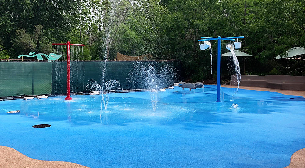 Jacksonville Zoo and Gardens Splash Pad