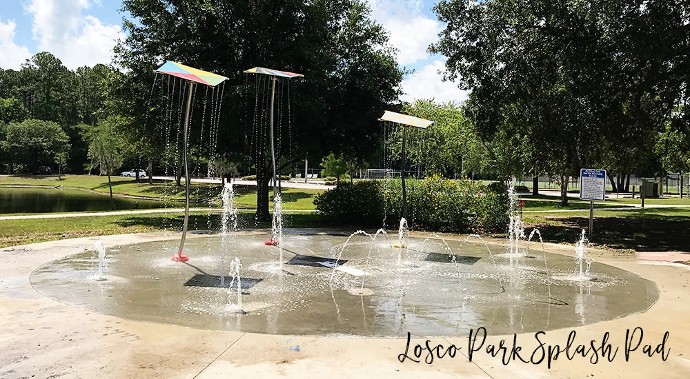 Losco Park Splash Pad in Jacksonville, Florida