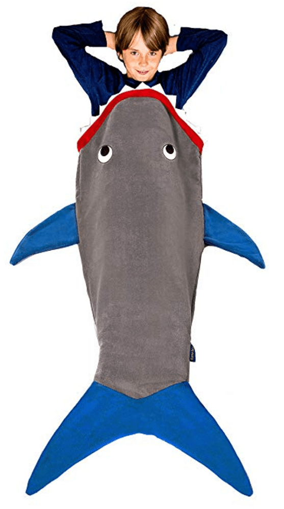 Shark Week gifts for people who love sharks! Shark Blanket for Kids