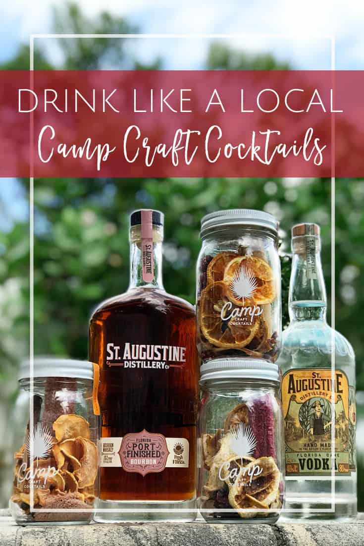 Camp Craft Cocktail - Custom cocktail mixes you can bring as a hostess gift of perfect for entertaining friends!