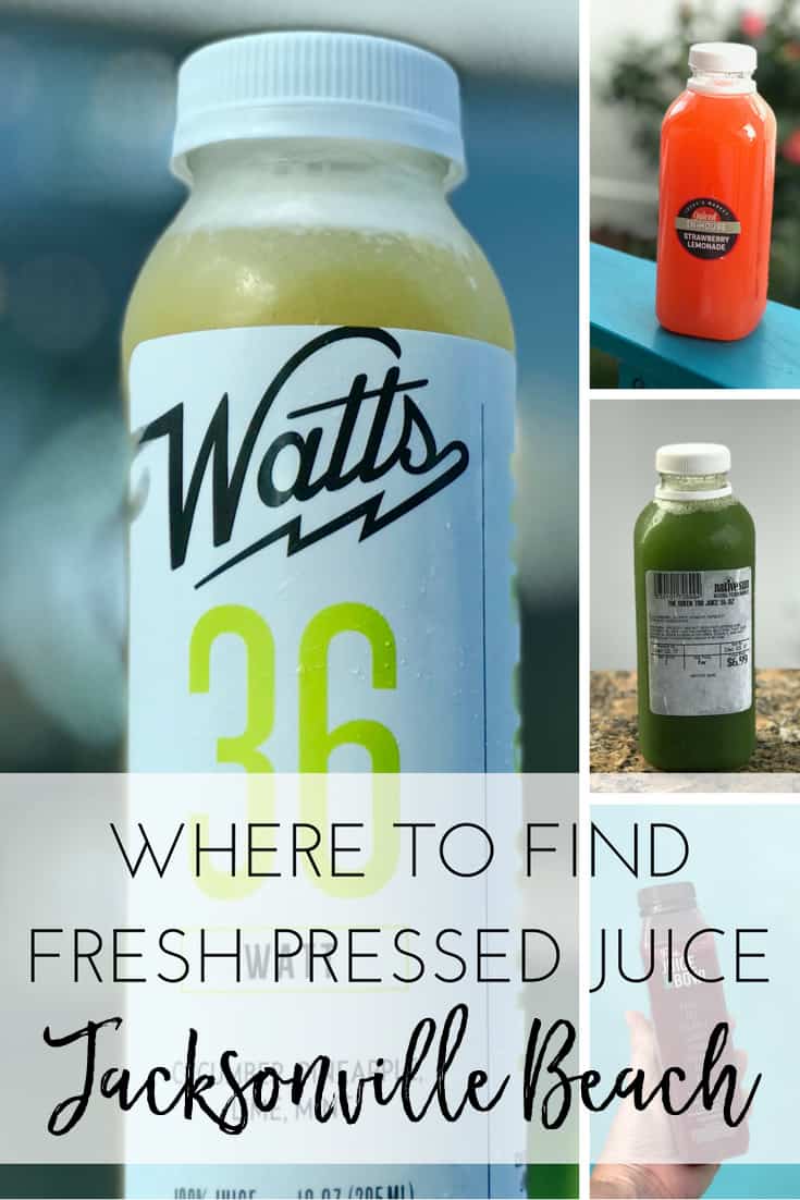 Fresh Pressed Juice Jacksonville Beach Florida