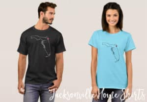 Jacksonville Home T-shirts for people who love jacksonville, FL