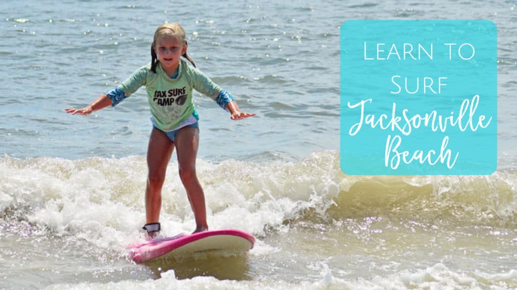 Surf Lessons In Jacksonville Beach, Florida.