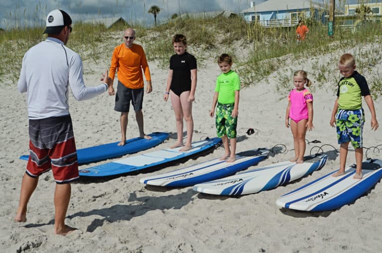 Learn To Surf in Jacksonville Jacksonville Beach Moms
