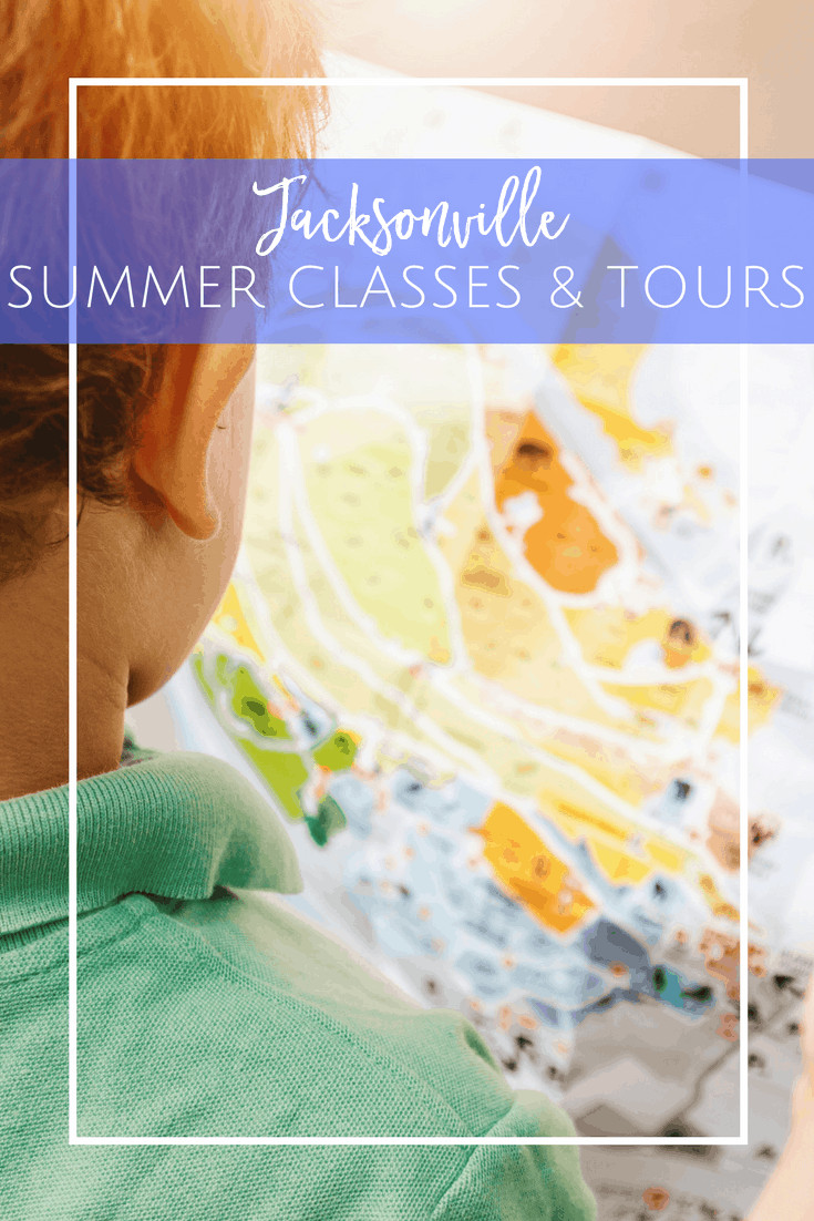 Free summer classes for kids and tours for families in Jacksonville, Florida.