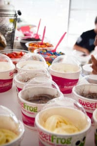 Sweet Frog Froyo Catering for Parties and Events in Jacksonville Beach, Florida