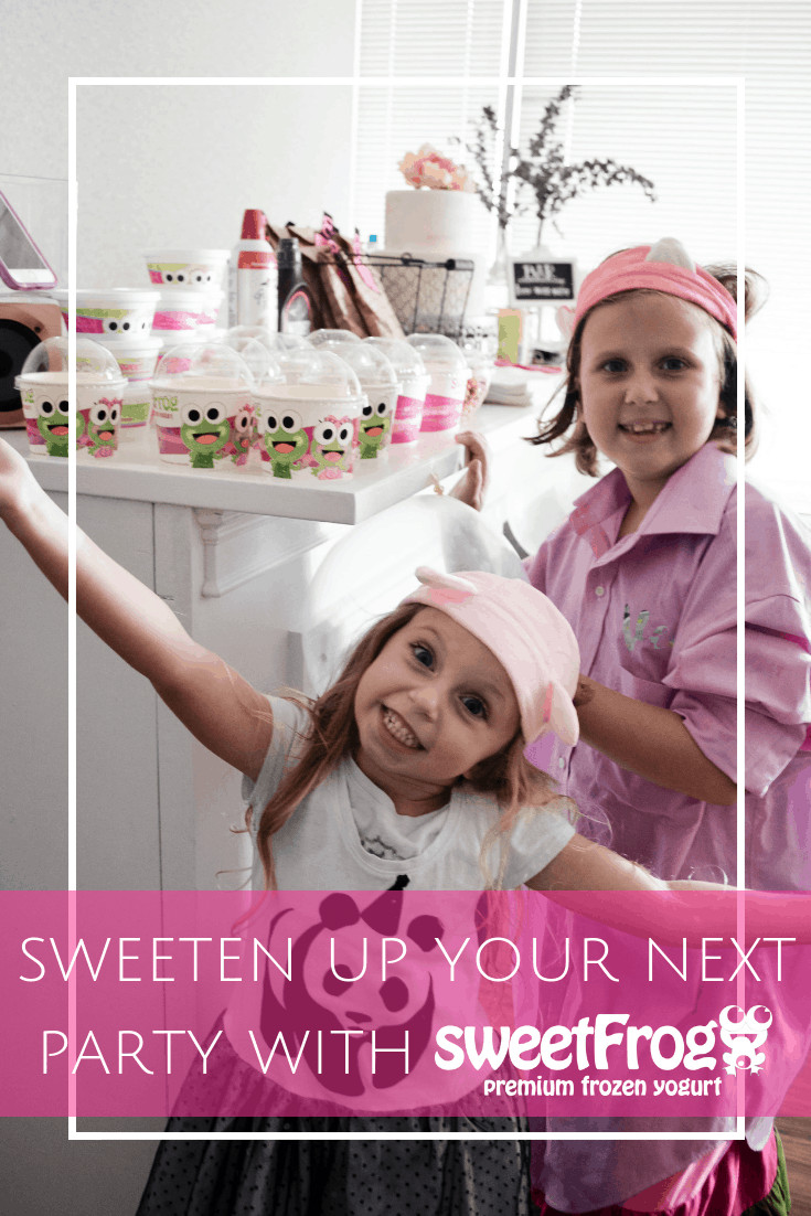 Sweet Frog Froyo Catering for Parties and Events in Jacksonville Beach, Florida