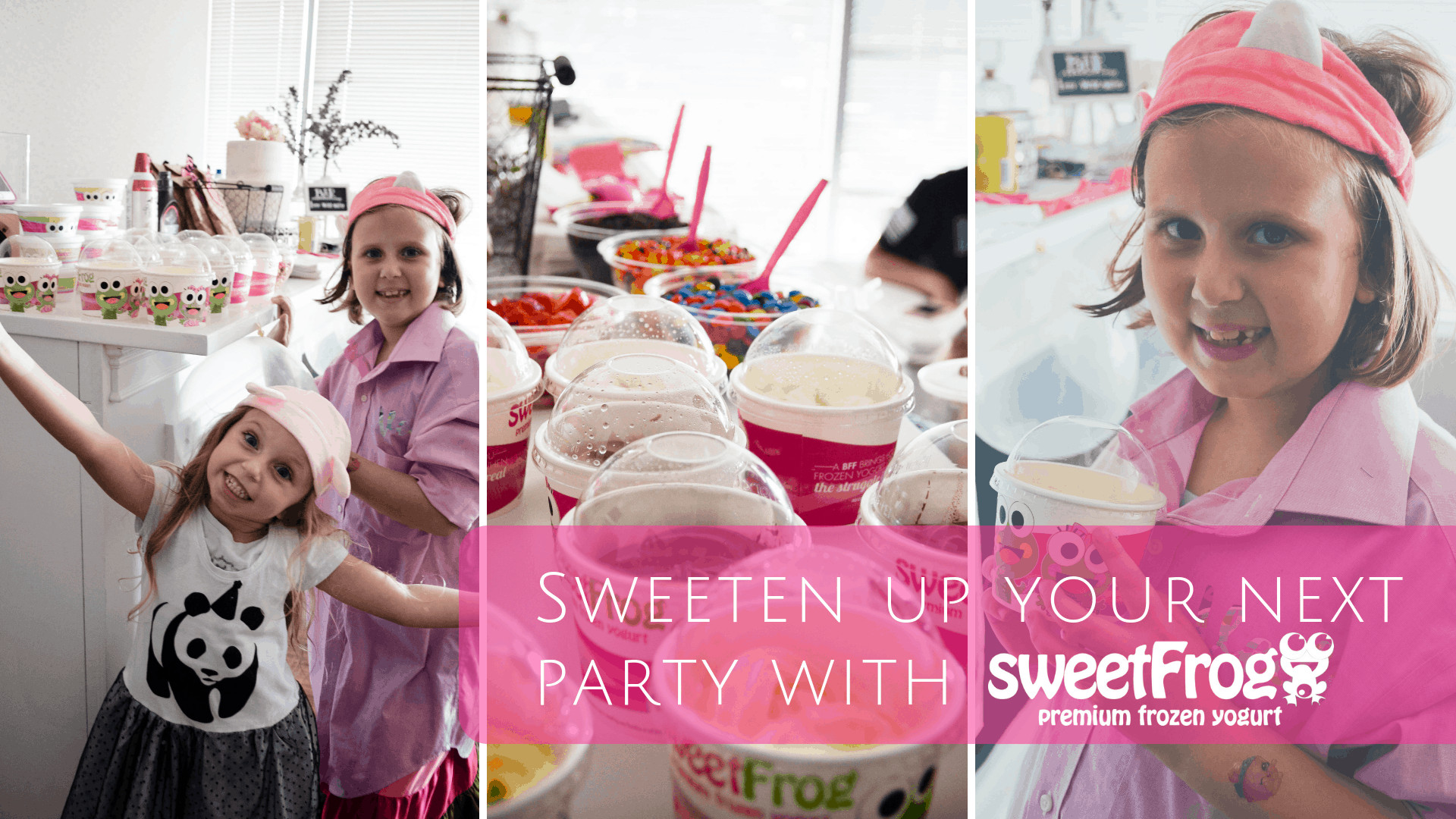 Sweet Frog Froyo Catering for Parties and Events in Jacksonville Beach, Florida
