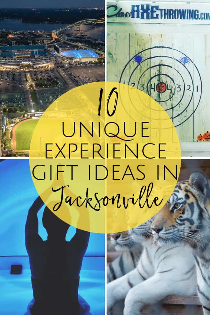 10 Unique Experience Gift Ideas in Jacksonville, Florida