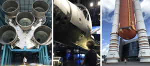 Kennedy Space Center with Kids - Atlantis Shuttle