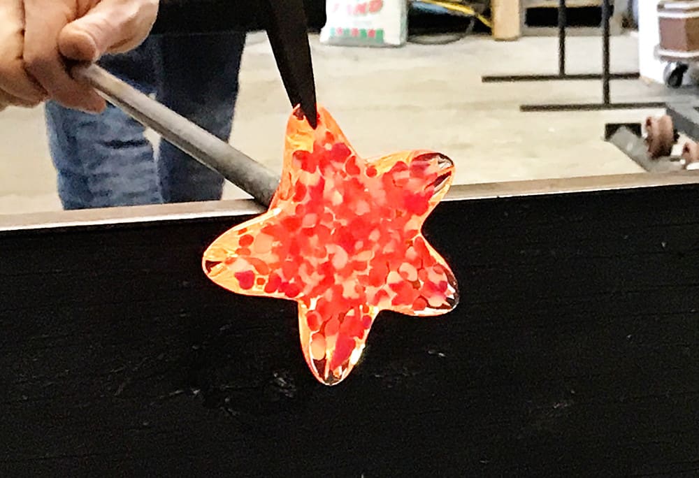 Jacksonville Date Night Ideas: Try blowing glass at Burnt Glassworks.