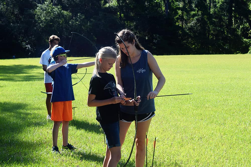 Camp Weed Sleepover Camp in Jacksonville, Florida. Perfect first time sleepaway camp for kids ages 7-14 in North Florida.