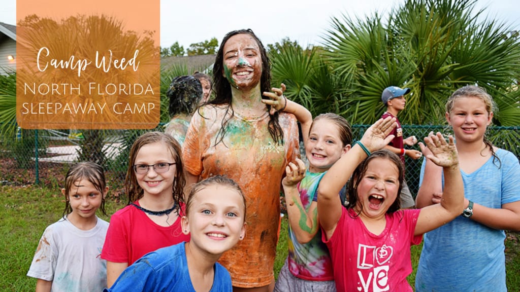 Camp Weed in North Florida - Sleepaway Camp for kids ages 7-14 who love rock climbing, archery, kayaking, arts & crafts and more!