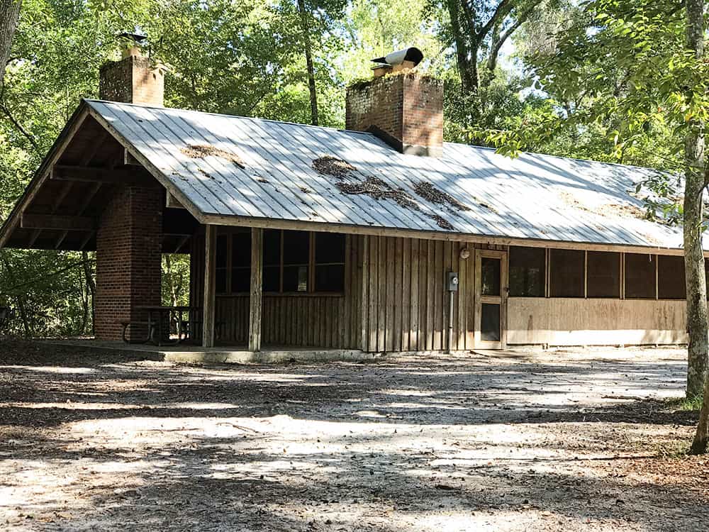 Camp Chowenwaw Treehouse Camping in Jacksonville, Florida.