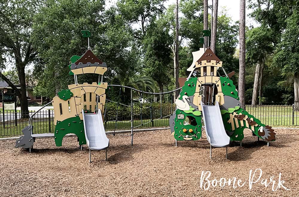 Boone Park in San Marco, Jacksonville, Florida