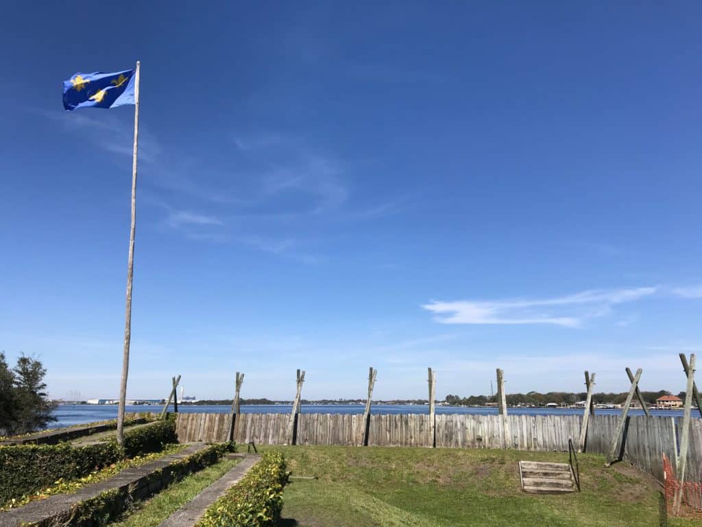 Fort Caroline National Memorial in Jacksonville, Florida.