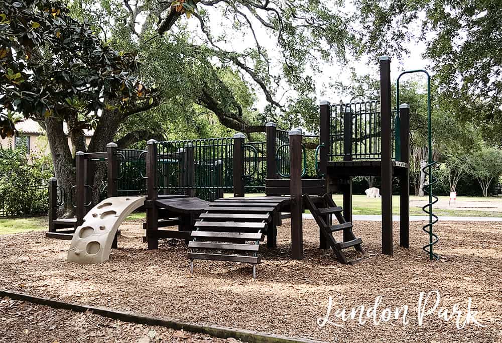 Landon Park in San Marco, Jacksonville, Florida 