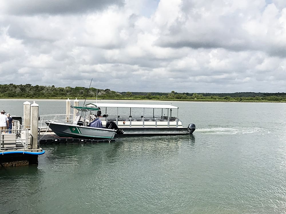 Fort Matanzas National Monument in St. Augustine, Florida