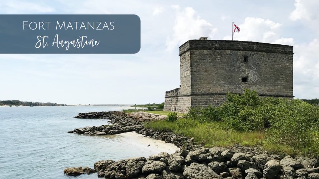 Fort Matanzas National Monument in St. Augustine, Florida