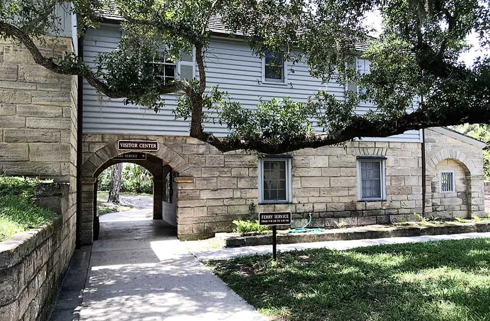 Fort Matanzas National Monument in St. Augustine, Florida