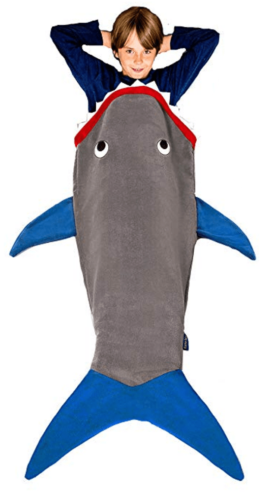 Shark Week gifts for people who love sharks! Shark Blanket for Kids