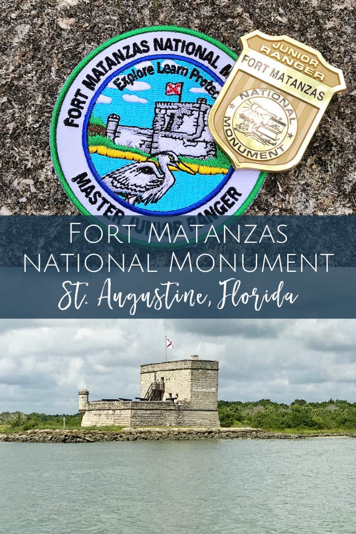 Fort Matanzas National Monument in St. Augustine, Florida