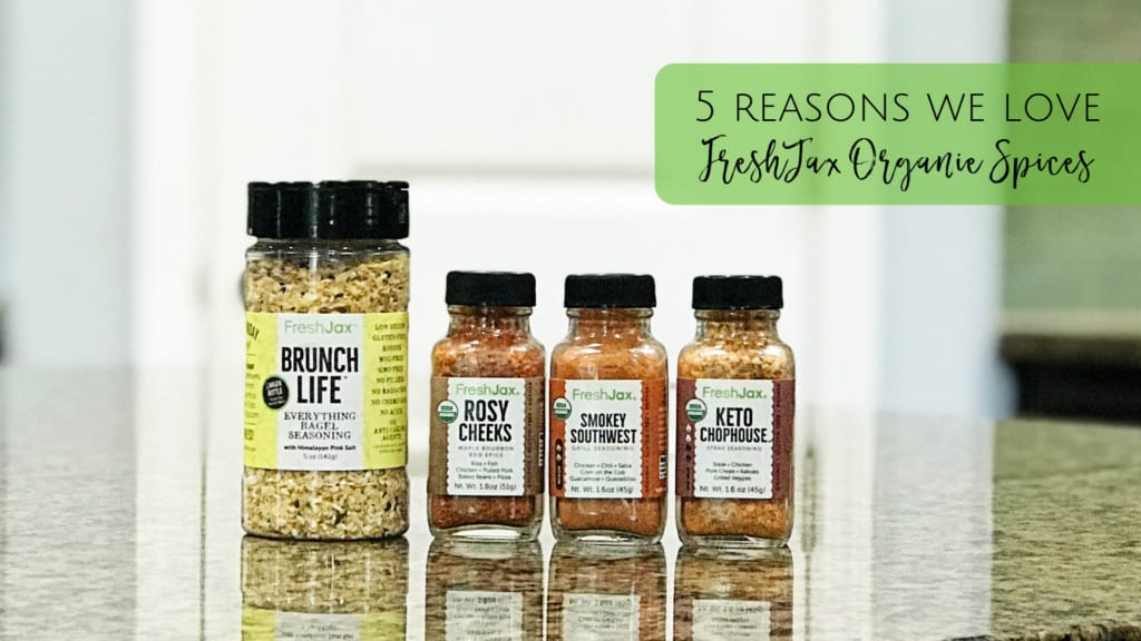5 Reasons we love FreshJax Organic Spices - from Jacksonville, Florida