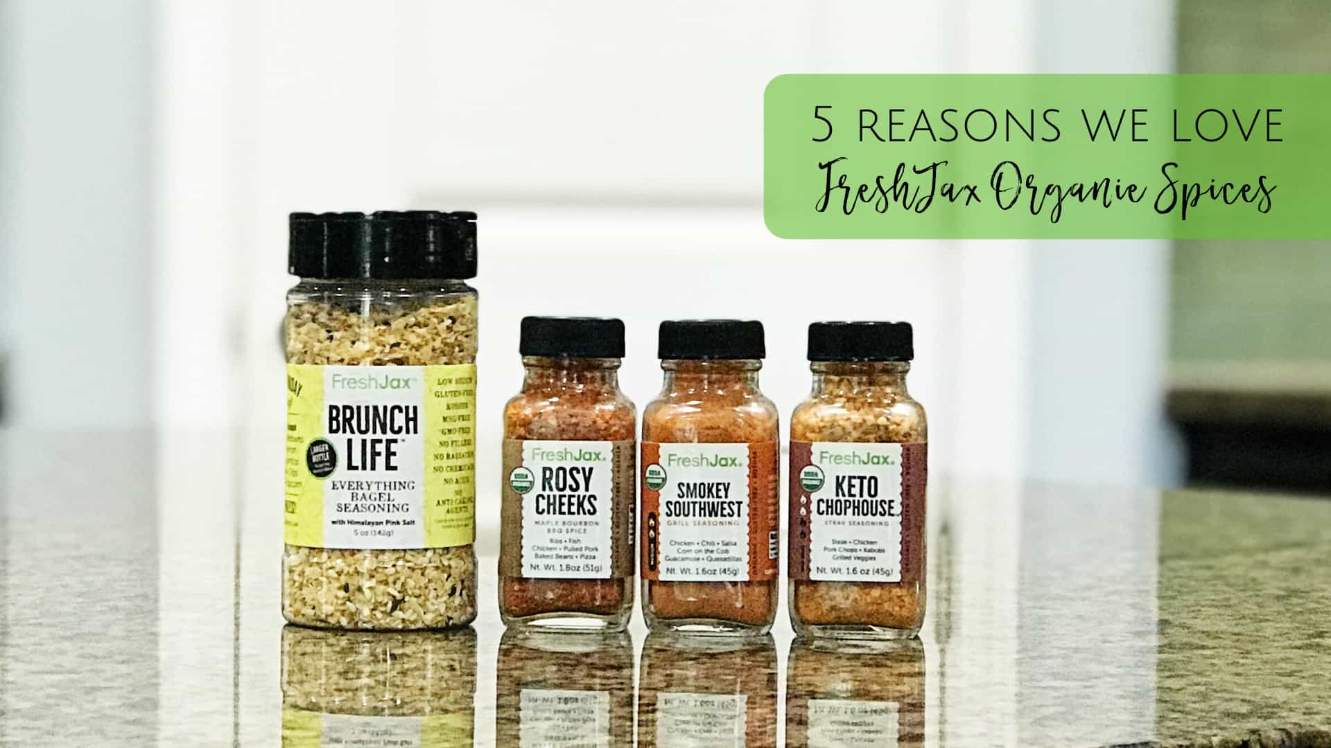 5 Reasons we love FreshJax Organic Spices - from Jacksonville, Florida