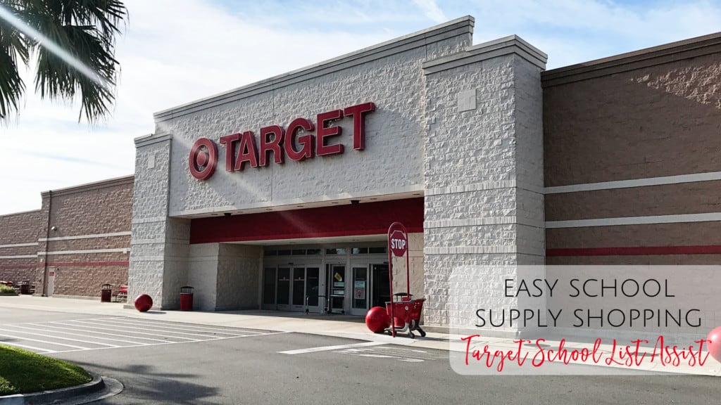 Target School List Assist makes back-to-school supply shopping a breeze for teachers and parents!