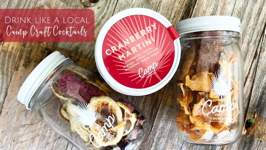 Camp Craft Cocktail - Custom cocktail mixes you can bring as a hostess gift of perfect for entertaining friends!