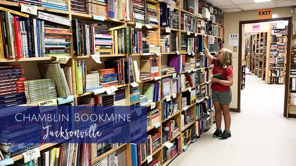Chamblin Bookmine in Jacksonville, Florida - a great place to find used books and trade in your older books for money!