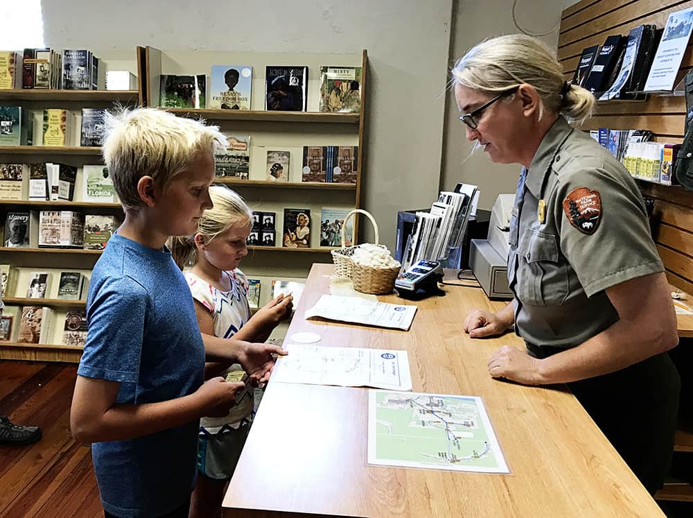 National Parks where you can earn a Junior Ranger Badge in North Florida. Jacksonville, St. Augustine & North Florida National Park sites!