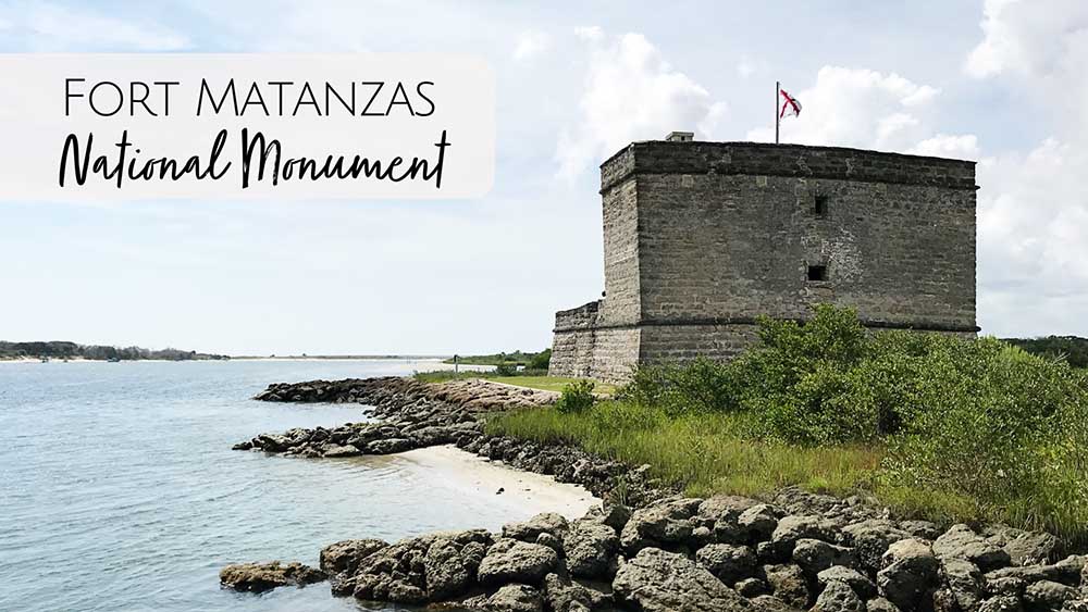 Fort Matanzas National Monument in St. Augustine, Florida