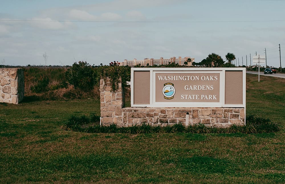 Washington Oaks in Florida