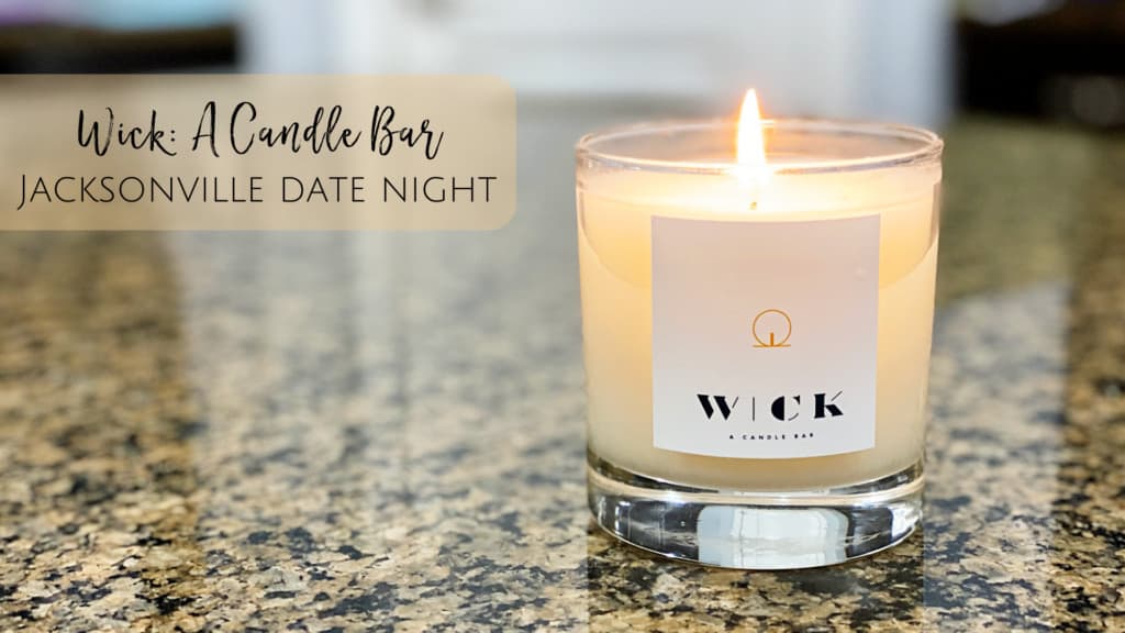 Wick: A Candle Bar in Jacksonville, Florida. The perfect spot for date night or a girls' night out on the town. Pick your scents and make your very own candle, custom for you!