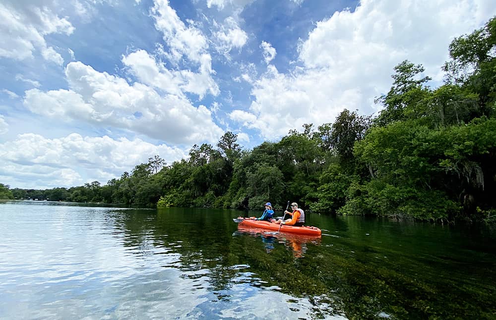 Rainbow Springs State Park in Dunnellon, Florida