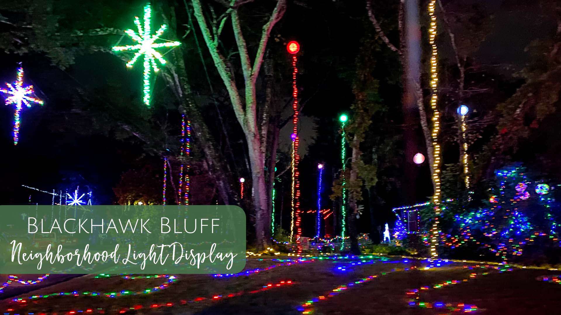 Girvin Road Christmas Lights 2022 Schedule 2021 Blackhawk Bluff Neighborhood Holiday Light Display - Jacksonville  Beach Moms