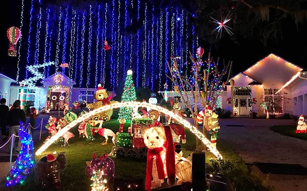 Atlantic Beach Christmas Light Display