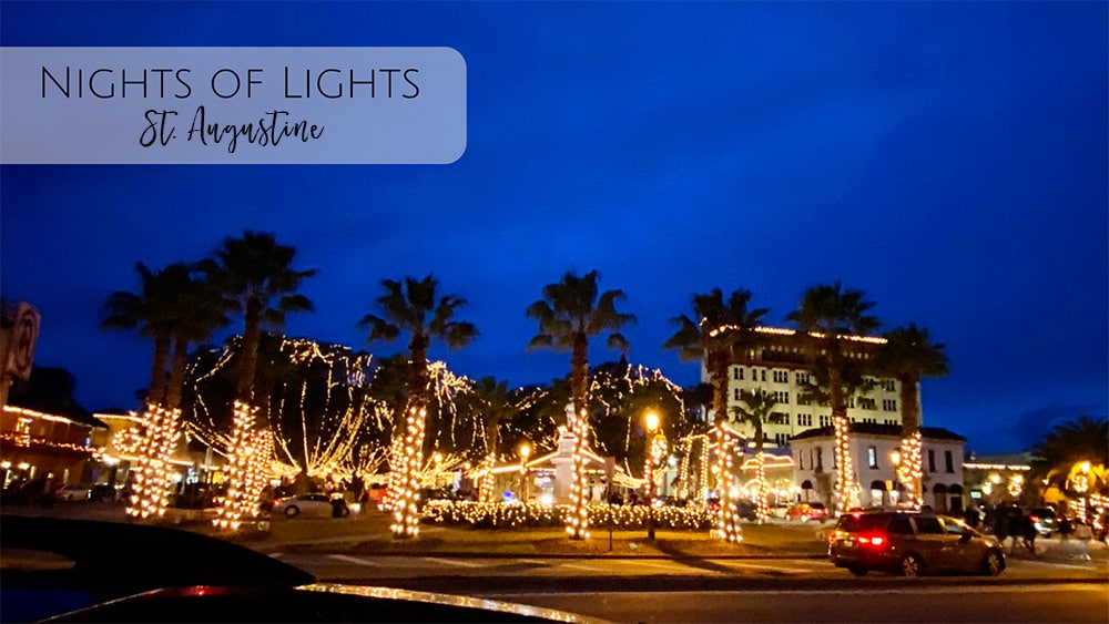 Nights of Lights in St Augustine, Florida