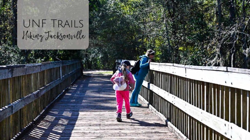 Hiking UNF Trails in Jacksonville with Kids
