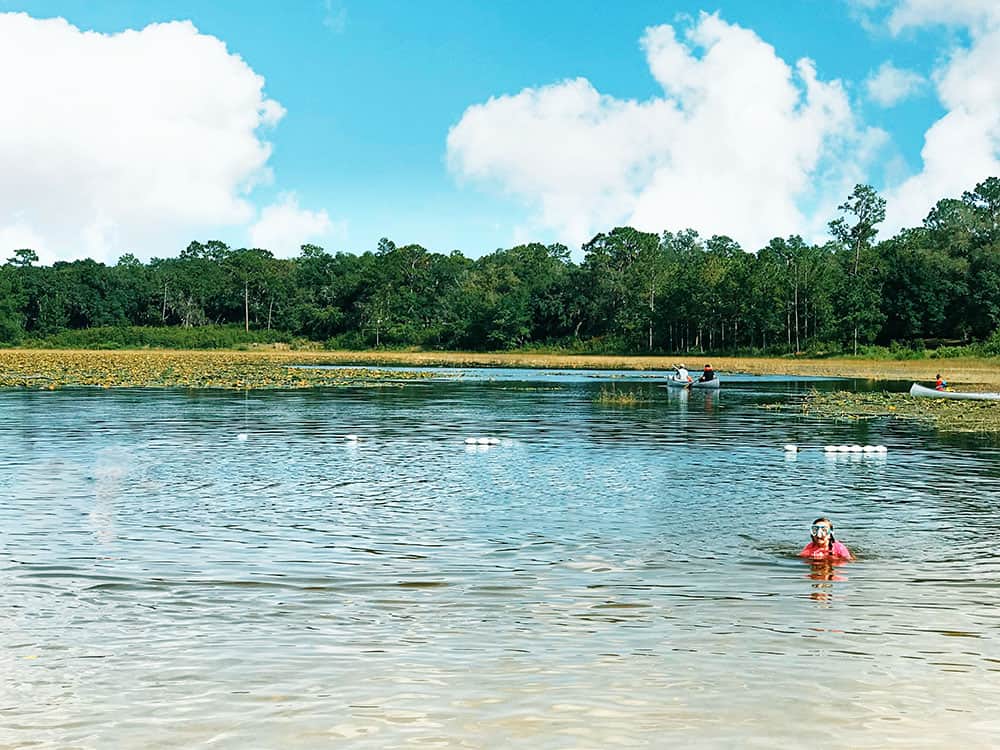 Mike Roess Gold Head Branch State Park Swimming and Canoeing