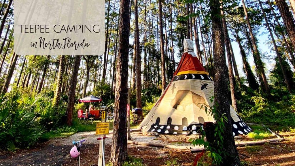 Teepee Camping in Jacksonville, FL